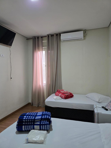 Bedroom 2, Hotel Centro Santos Proximo ao Porto e Rodoviaria, Santos