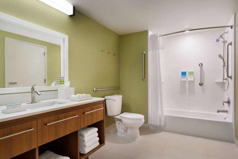 Bathroom 4, Home2 Suites by Hilton Roanoke, VA, Roanoke City