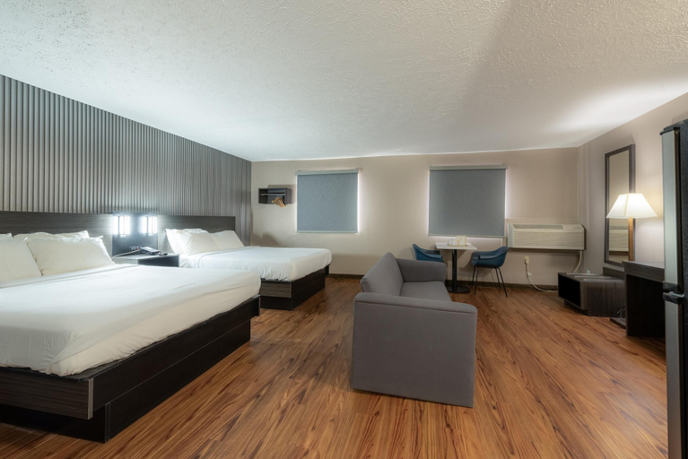 Bedroom 3, Studio 6 Limon, CO – I-70, Lincoln