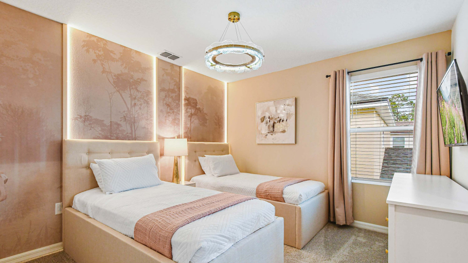 Bedroom 3, Family Oasis With Themed Rooms & Private Pool, Osceola