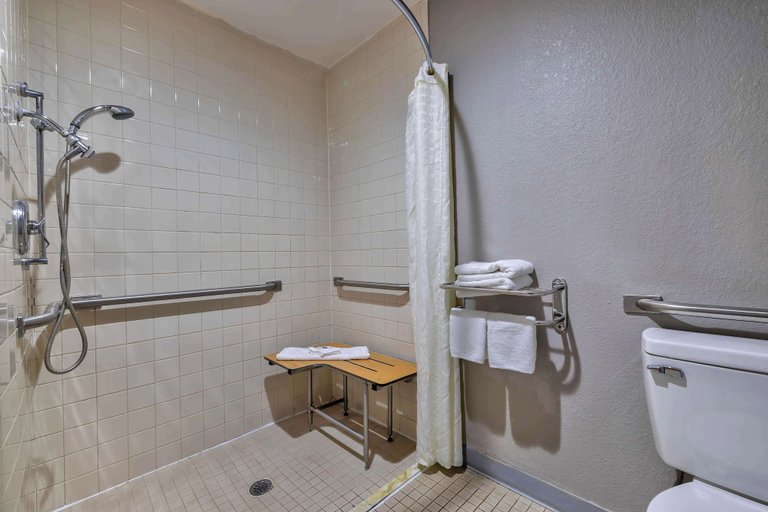 Bathroom 3, Motel 6 Little Rock, AR - South, Pulaski