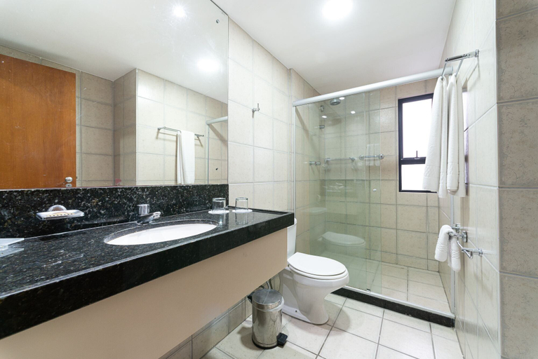 Bathroom, Flat na Ilha do Leite, Recife 1 quarto. Conforto e Excelente localização OTH1205, Recife