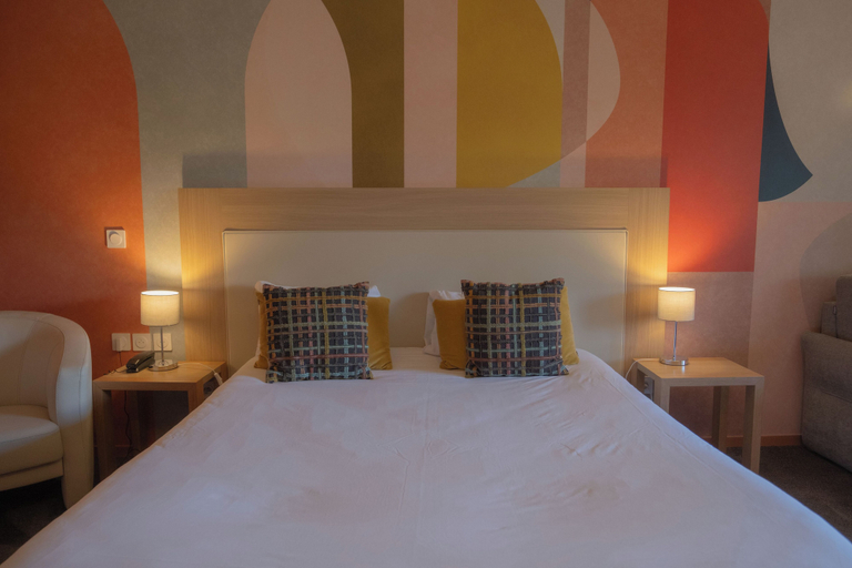 Bedroom 3, Hotel & Spa Vacances Bleues Villa Marlioz, Savoie