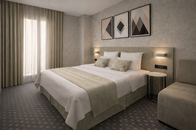 Bedroom 2, Garni Hotel Fineso