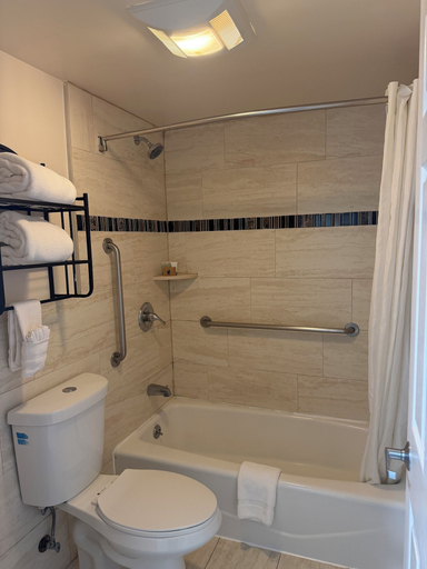 Bathroom 4, Lombard Plaza Motel, San Francisco