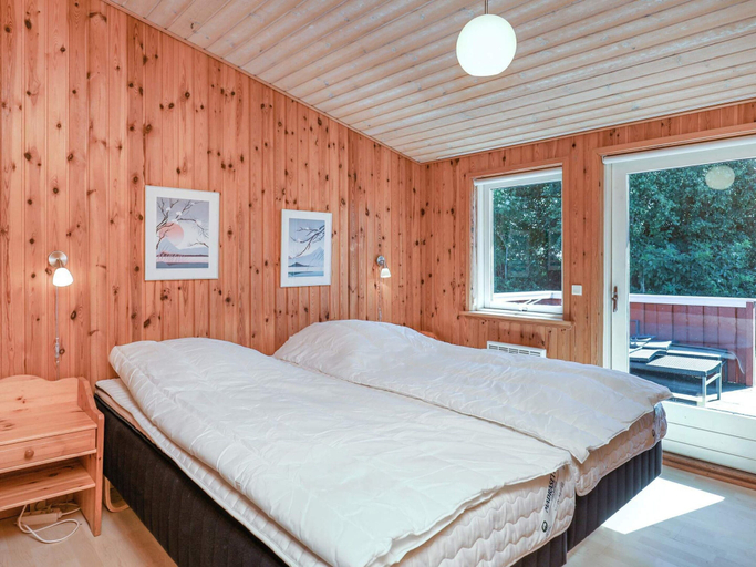 Bedroom 2, 6 Person Holiday Home in Bindslev, Hjørring