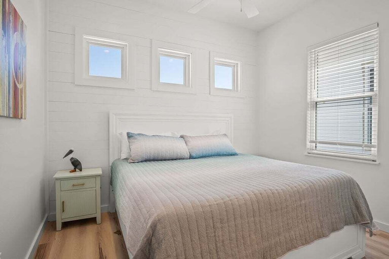 Bedroom 2, Knot at Work - Private Pool, Golf Cart & Ocean View!, Nueces