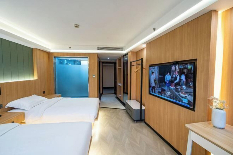 Bedroom 3, Yaqi Business Hotel Shanghai, Shanghai