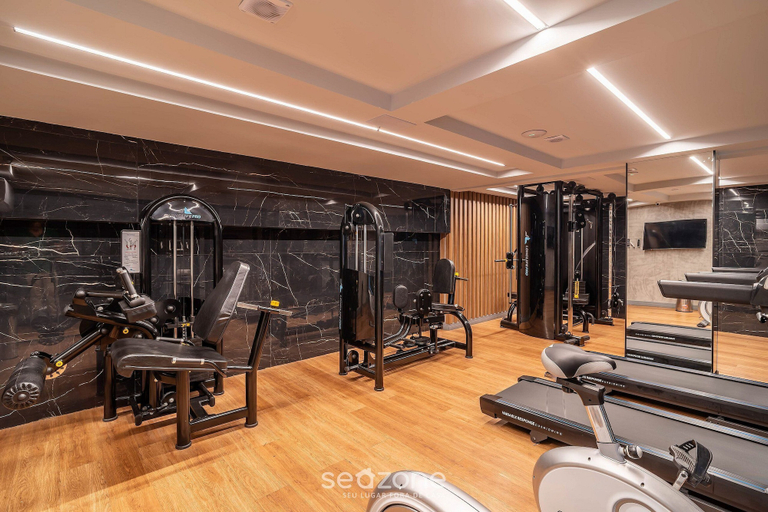 Fitness facility 3, Oceanfront Studio in Building w/ Pool Bre0116, João Pessoa