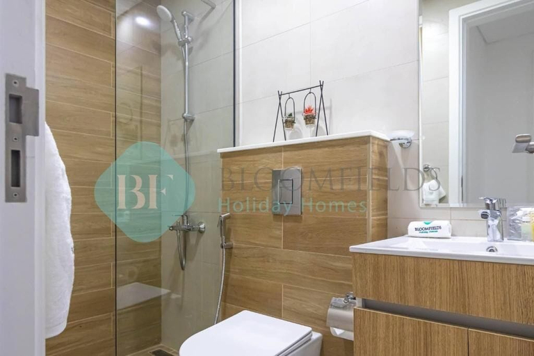 Bathroom, Bloomfields Modern 1BR In Masdar Cit, Abu Dhabi City
