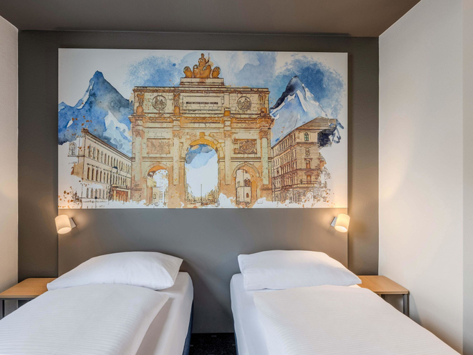 Bedroom 4, B&B HOTEL München-Schwabing, München