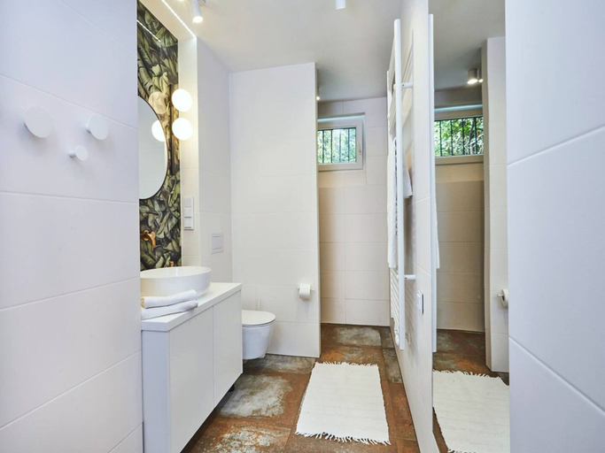 Bathroom 5, Large Holiday Home, Summer Pool, Sauna, Whirlpool, Lębork