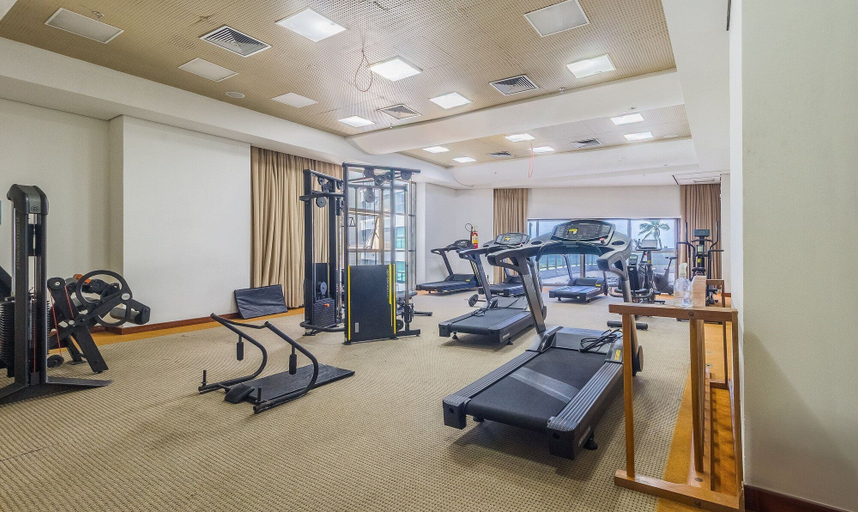 Fitness facility 4, Estúdio Moderno com Vista Mar em Recife BCI1603, Recife
