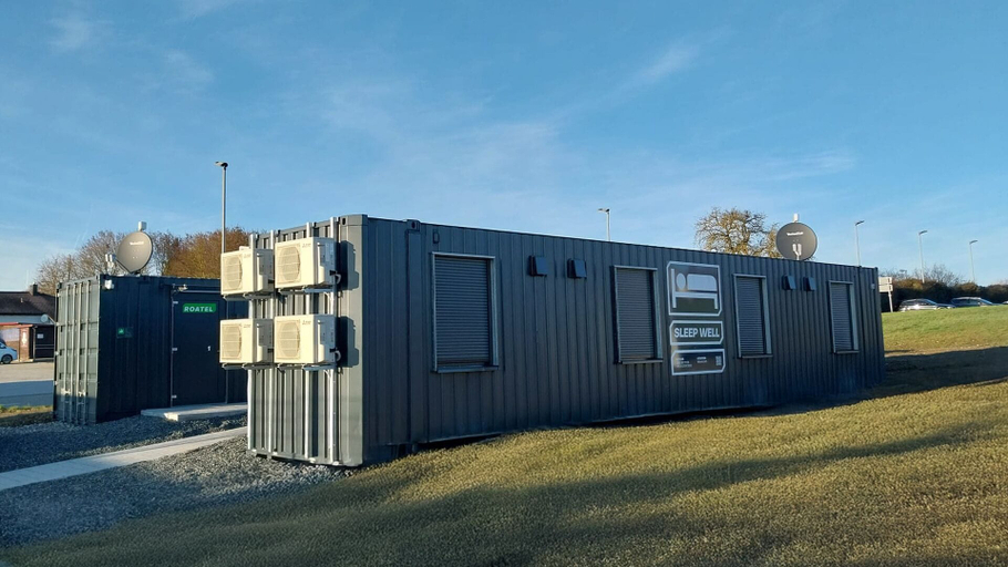 Property grounds, Roatel Wörnitz A7, Ansbach