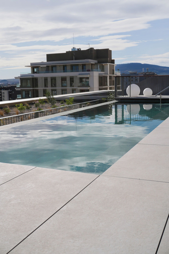 Rooftop pool