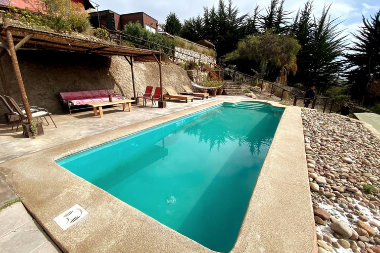 Room 2, BUHO Cabin Studio BBQ Kitchen Parking Pool, Elqui