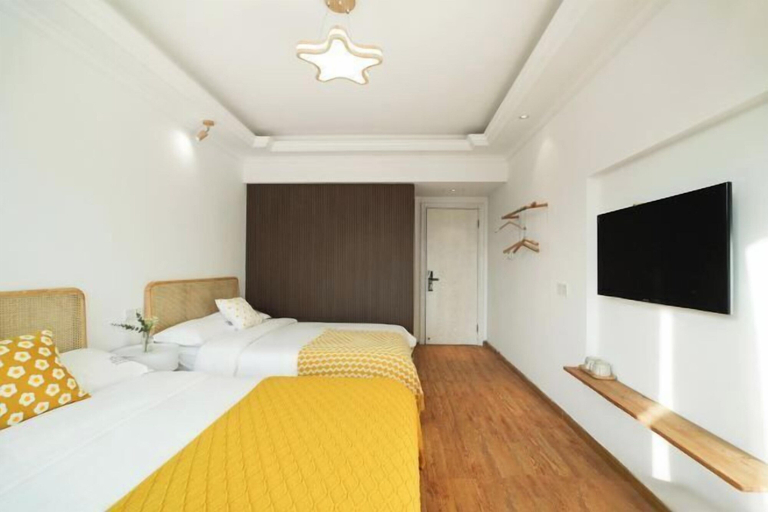 Bedroom 3, Zhujiajian Haiyu Seaview BNB, Zhoushan