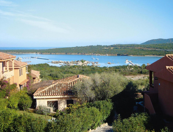 View from property 4, Holiday Resort Baia de Bahas Residence, Golfo Aranci, Olbia-Tempio