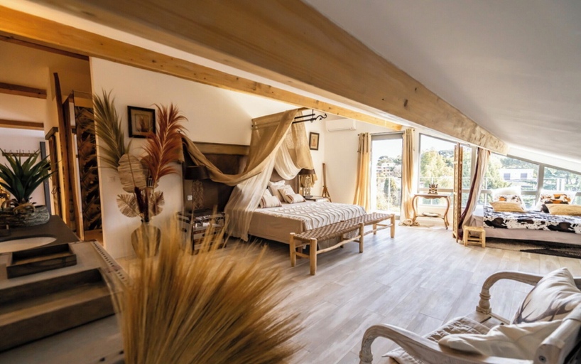 Bedroom 4, Villa Carbo, Var
