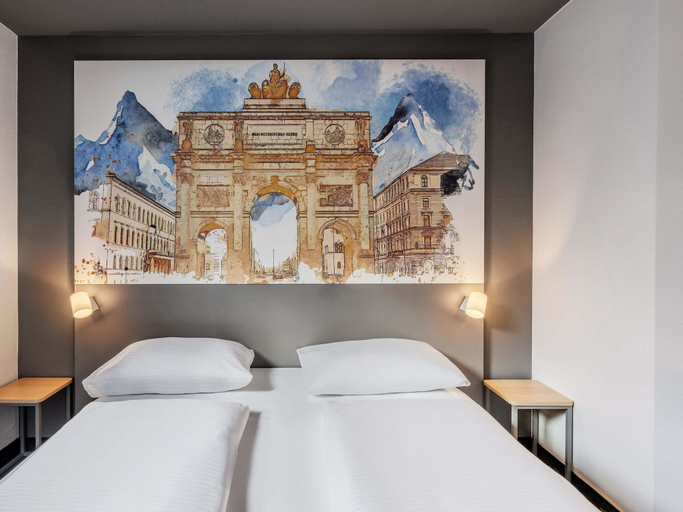 Bedroom 2, B&B HOTEL München-Schwabing, München