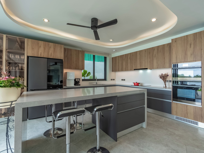 Private kitchen 5, Lakeside 5br New Pool Villa, Phuket Island