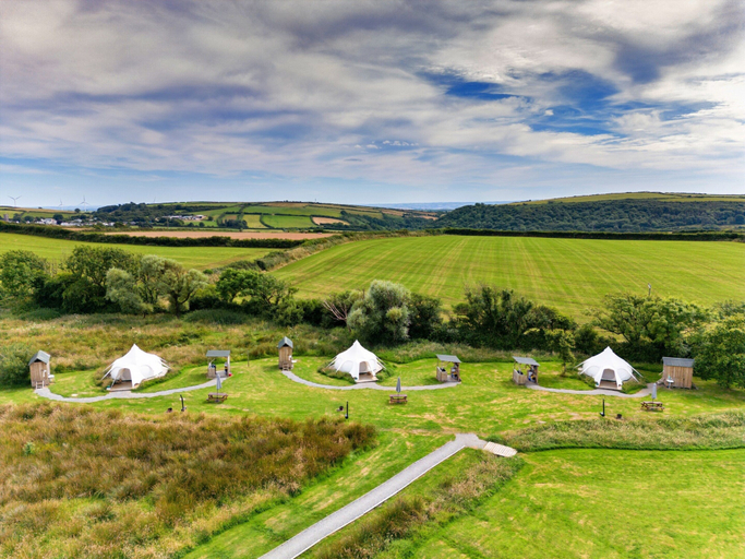 Exterior 4, Bell Tent in North Devon, No Deposit, Devon