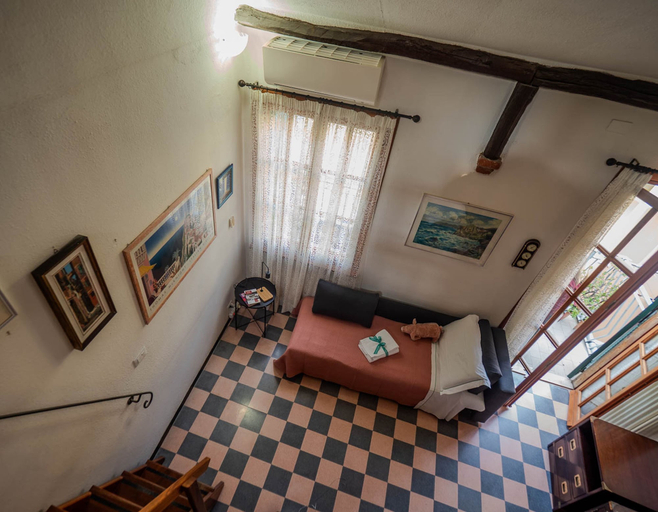 Bedroom 4, Gemma Apartment with AC Sea View Balcony, La Spezia