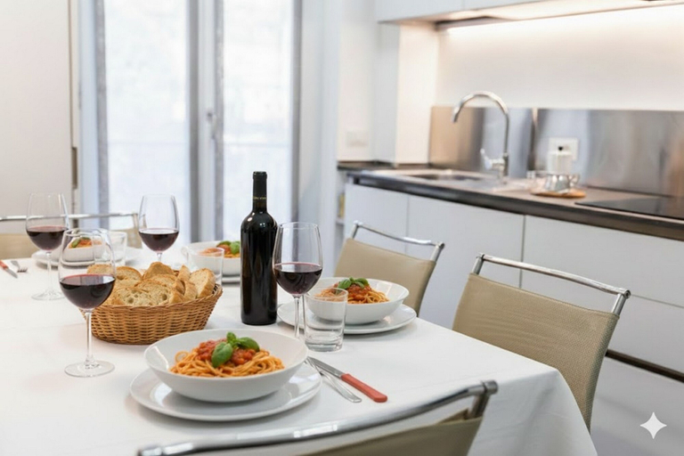 Private kitchen 3, Paorelli Sun Beach, Imperia