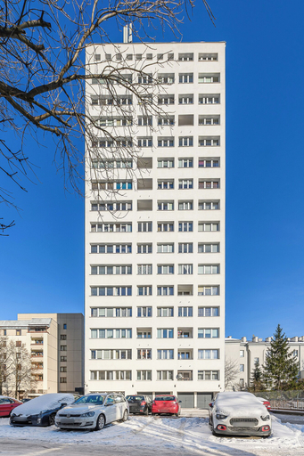 Front of property 3, Lumina premium apartment with city view, Warsaw