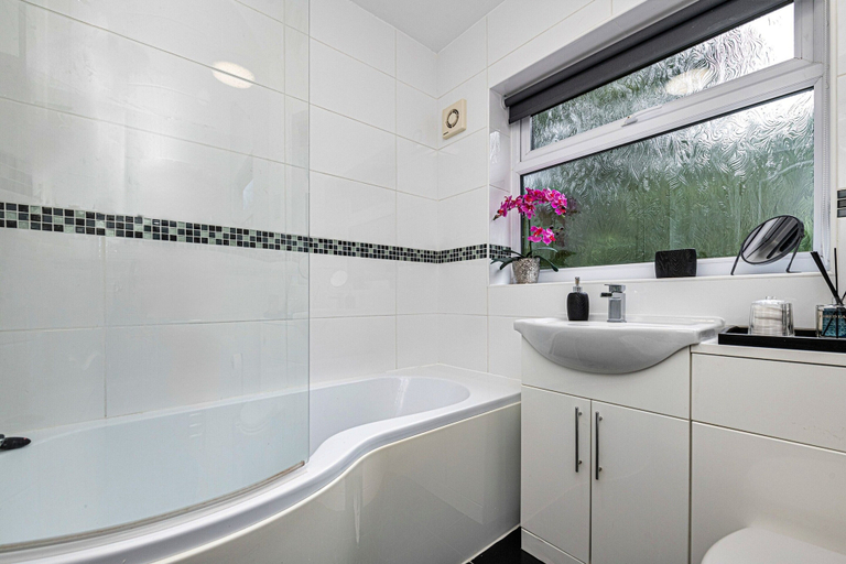 Bathroom 4, Bungalow in Dyserth With Hot Tub & Waterfall, Denbighshire