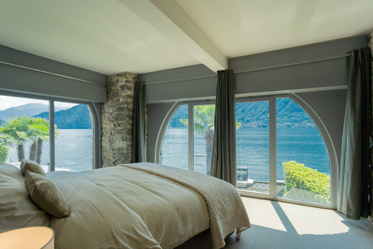 Bedroom 1, Villa Sasso On Lake Como, Como