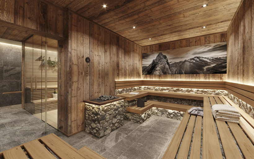 Sauna 3, Superior Holiday Apartment With Balcony, Innsbruck Land