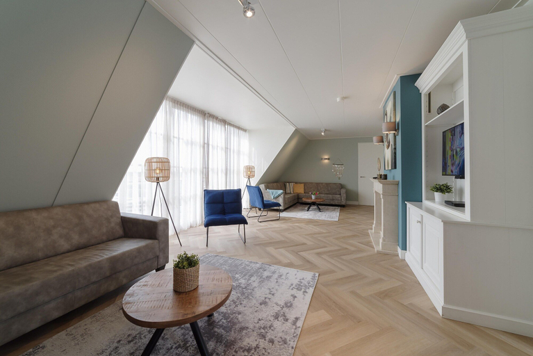 Living room 2, Modern Chalet With Sauna in Colijnsplaat, Noord-Beveland
