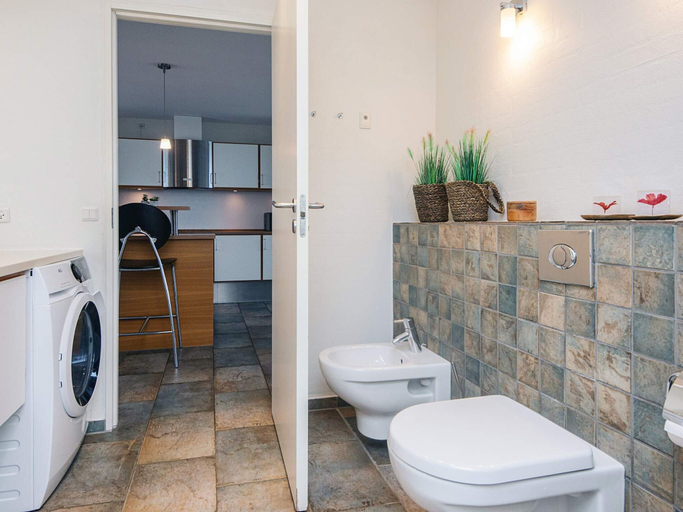 Bathroom, 4 Star Holiday Home in Romo, Tønder