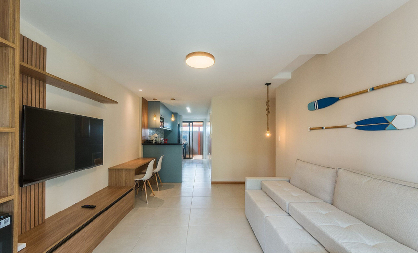 Living area 4, Apt in Condo w/ Pool 350m From the Beach Pll0004, Camaçari
