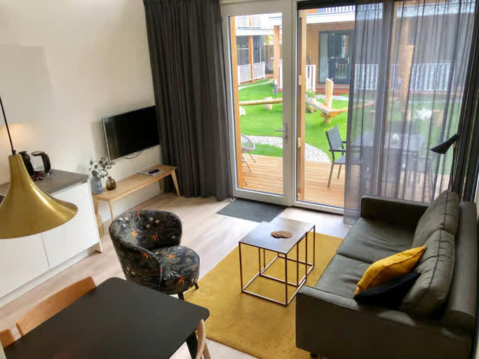 Living room 5, 4-person Lodge in Tiny House Style, Veere