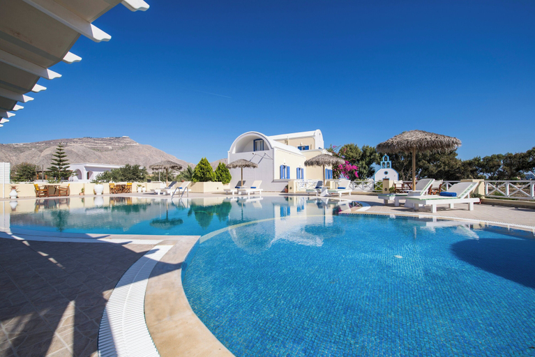 Pool 3, 1-bed Apt at Hotel, Near Perivolos Black Beach, South Aegean