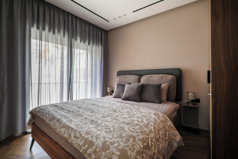 Bedroom 3, Cozy Elegant Apartment - Rabat Center- Free Parking & AirC & Internet, Rabat