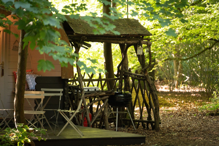 Private kitchen 5, Glamping Near Highclere Castle, No Deposit, Hampshire