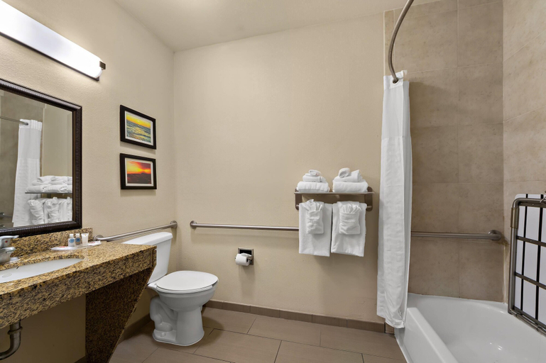 Bathroom 4, Comfort Suites Corpus Christi Central, Nueces