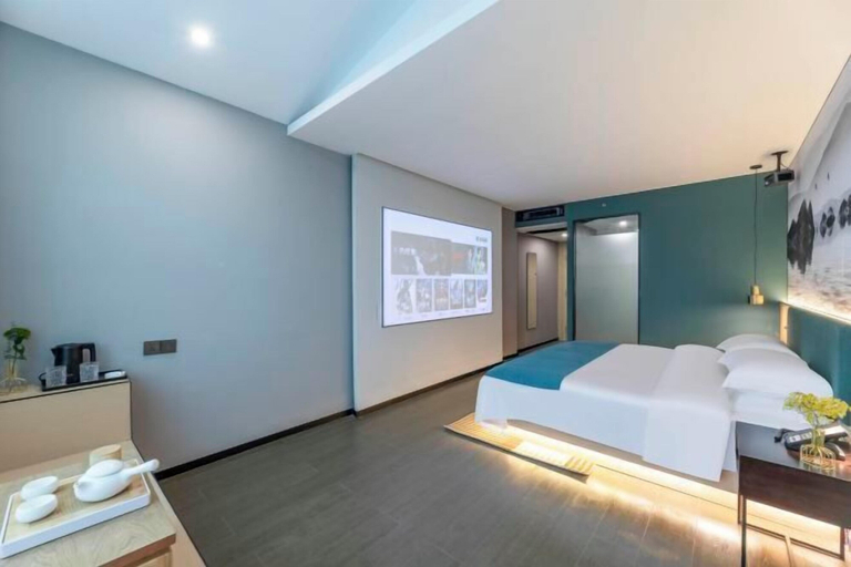 Bedroom 3, Nanyuan Ejiaplus Hotel (Ninghai Xizi International), Ningbo