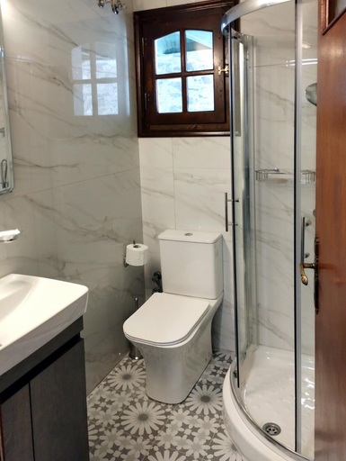 Bathroom, Villa Zina Studio 4 Pelion, Thessaly