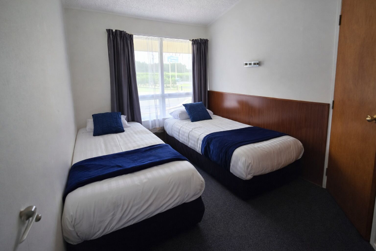 Bedroom 2, Tower Road Motel, Matamata-Piako