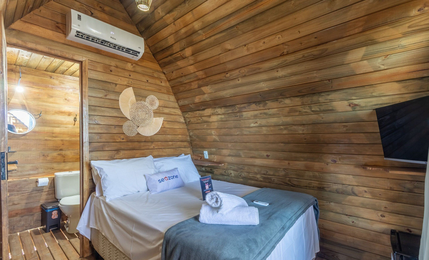Room 3, Beachfront Cabins in Bahia – OTX, Porto Seguro
