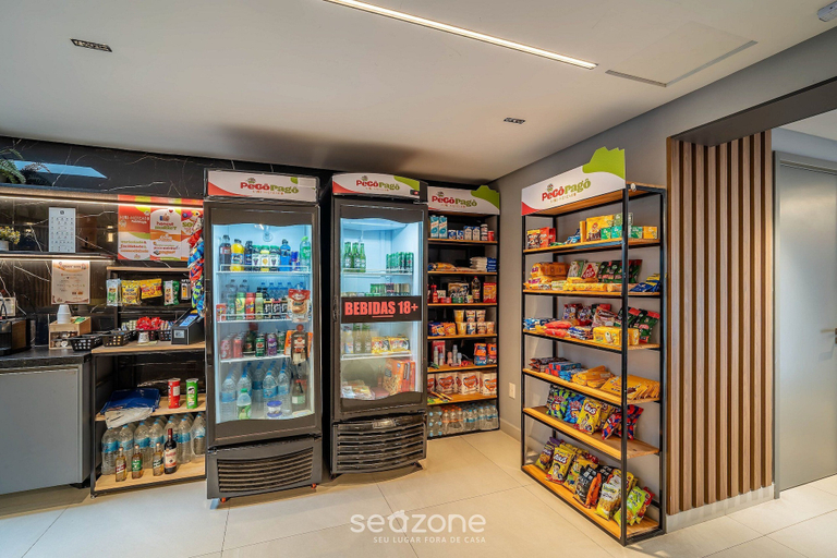 Gift shop, Oceanfront Studio in Building w/ Pool Bre0116, João Pessoa