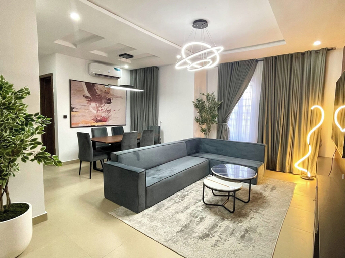 Living area 4, Olive Apartment, AbujaMun