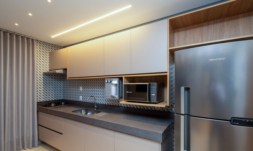 Private kitchen 2, Incredible Stay With Pool and gym in Setor Bueno - Dnag, Goiania