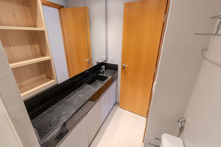 Room 5, Moderno Studio nos Jardins Funcional e com Lazer, São Paulo