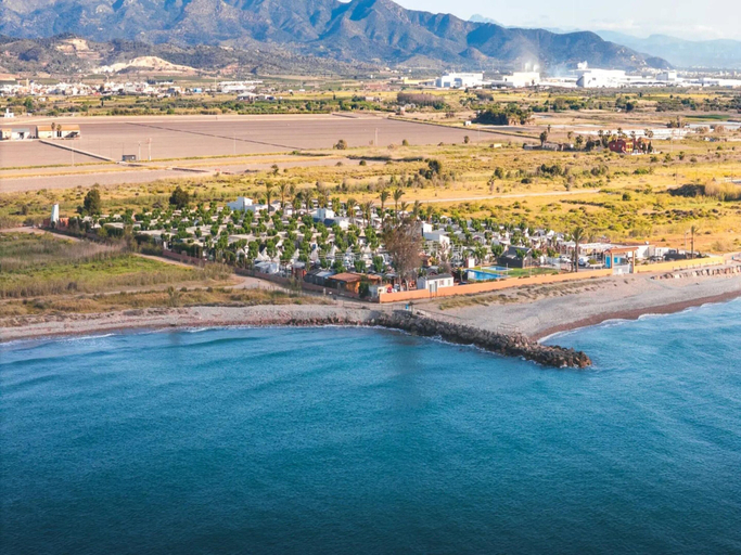 View from property 3, Bungalow in Xilxes With Patio for Couple, Castellón