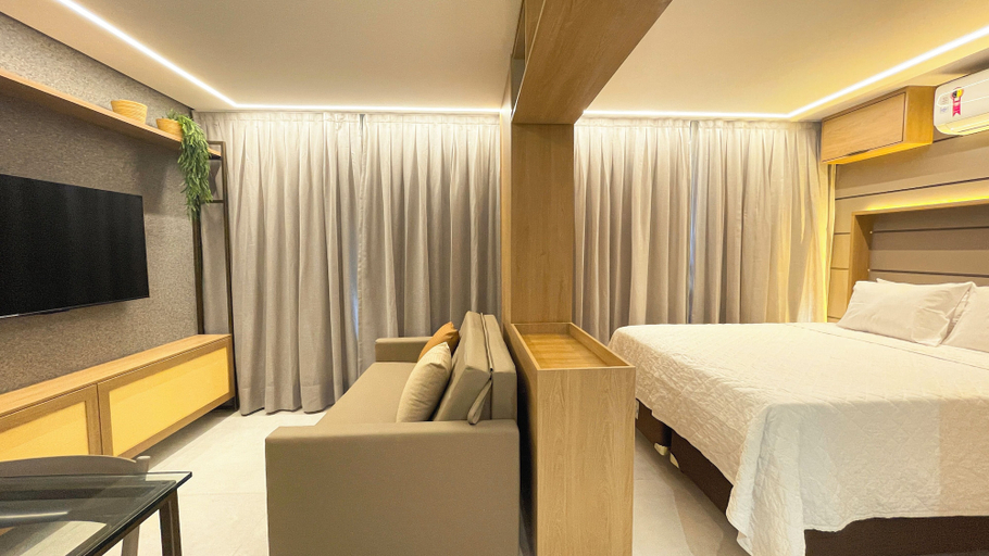Bedroom 3, JARDINS ALMARE APART HOTEL, João Pessoa